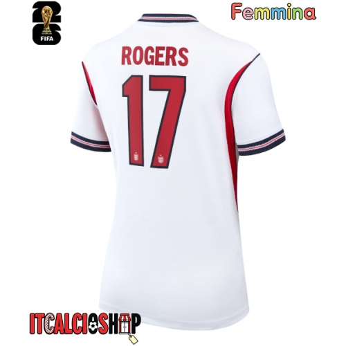 Inghilterra Morgan Rogers #17 Prima Maglia Femmina Mondiali 2026 Manica Corta